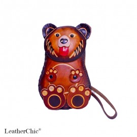  Large Size Coin Purse CP 119.5 Grizzly Bear