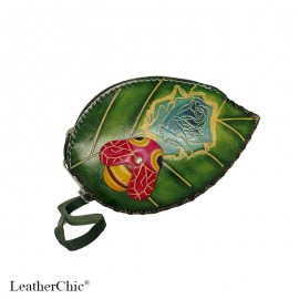  Large Size Coin Purse CP 120.4 Bee on Leaf