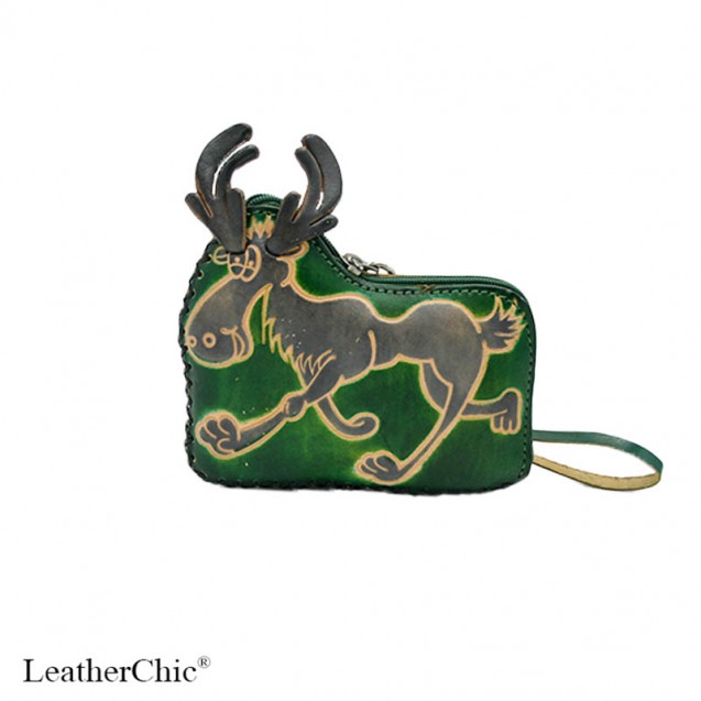 Large Size Coin Purse CP 136 Moose