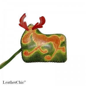 Large Size Coin Purse CP 136 Moose