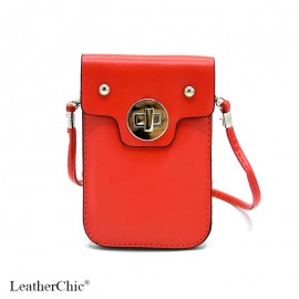 PU Plain Crossbody Bag HBPUB