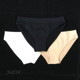 Pack of 6 Seamless Mini Bikini 3122 PK 1 (2 Black, 2 Nude, 2 White)