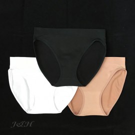 Pack of 6 Seamless Bikini 3144 PK 1 (2 Black, 2 Nude, 2 White)