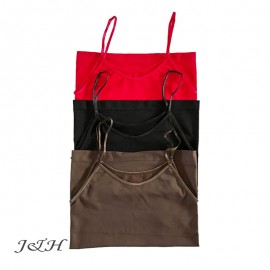Pack of 3 Seamless Camisole 4333 PK 1  (1 Red, 1 Coffee, 1 Black)
