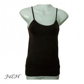 Pack of 3 Seamless Camisole  4399 PK 1 (2 Black, 1 Beige)