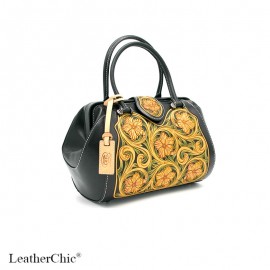 Hand Carved Large Size Handbag  HB 801